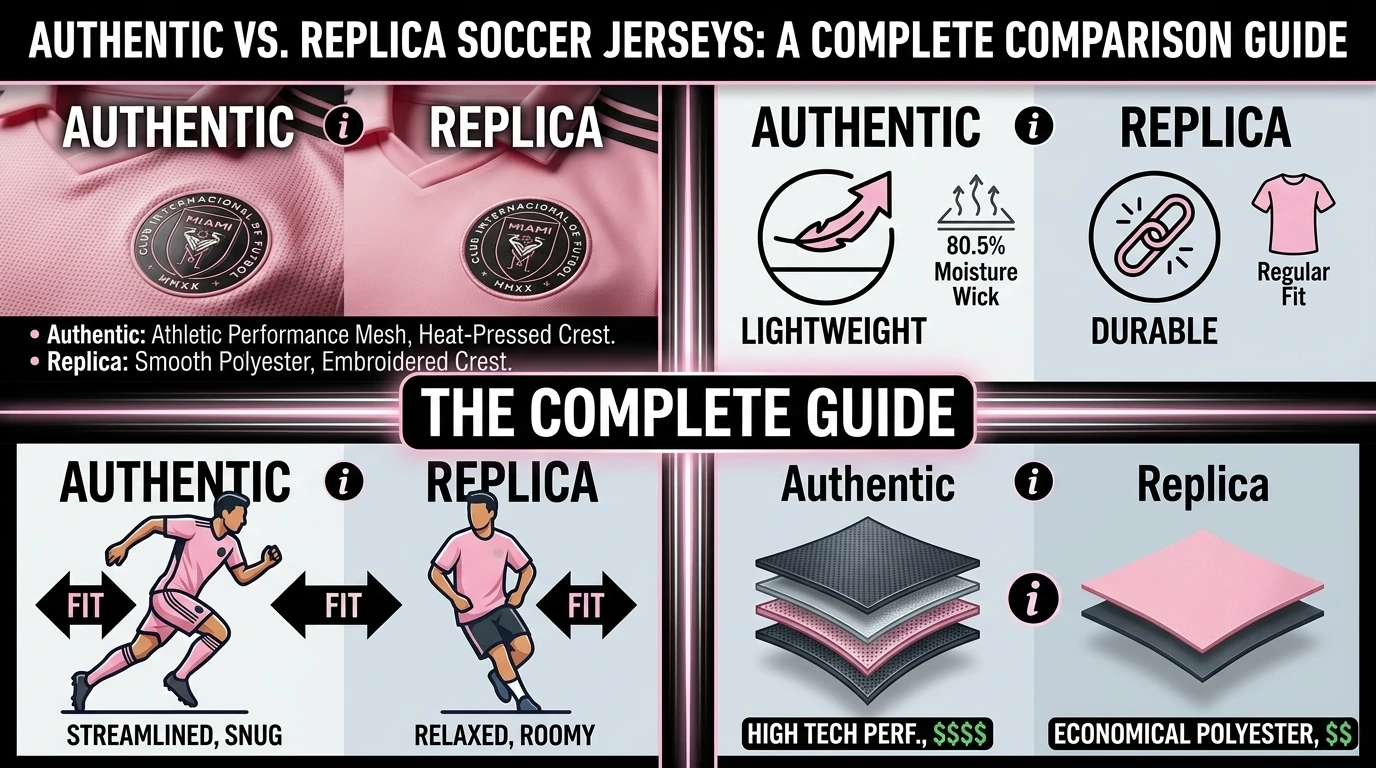 Complete Jersey buying guide to know which jersey is authentic and which is replica
